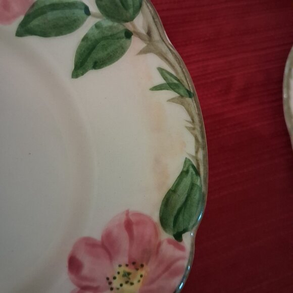 Set of 7 Franciscan Desert Rose Bread and Butter Dessert Plates 6" USA 47-49 - Picture 4 of 10